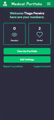 Medical Portfolio android App screenshot 4